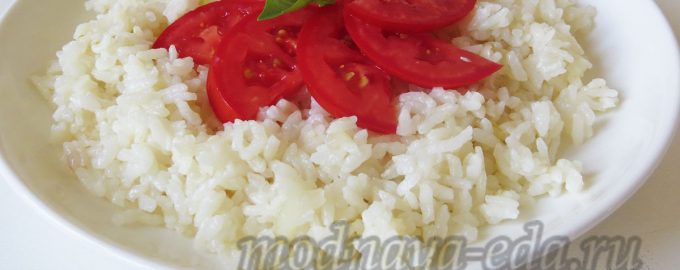Рис на гарнир с луком