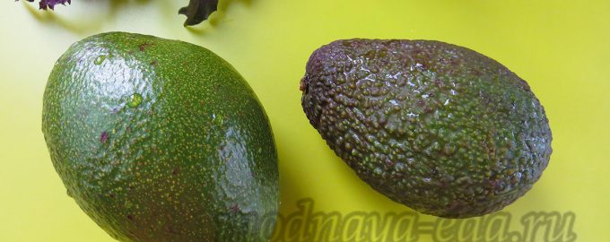 Авокадо разных сортов